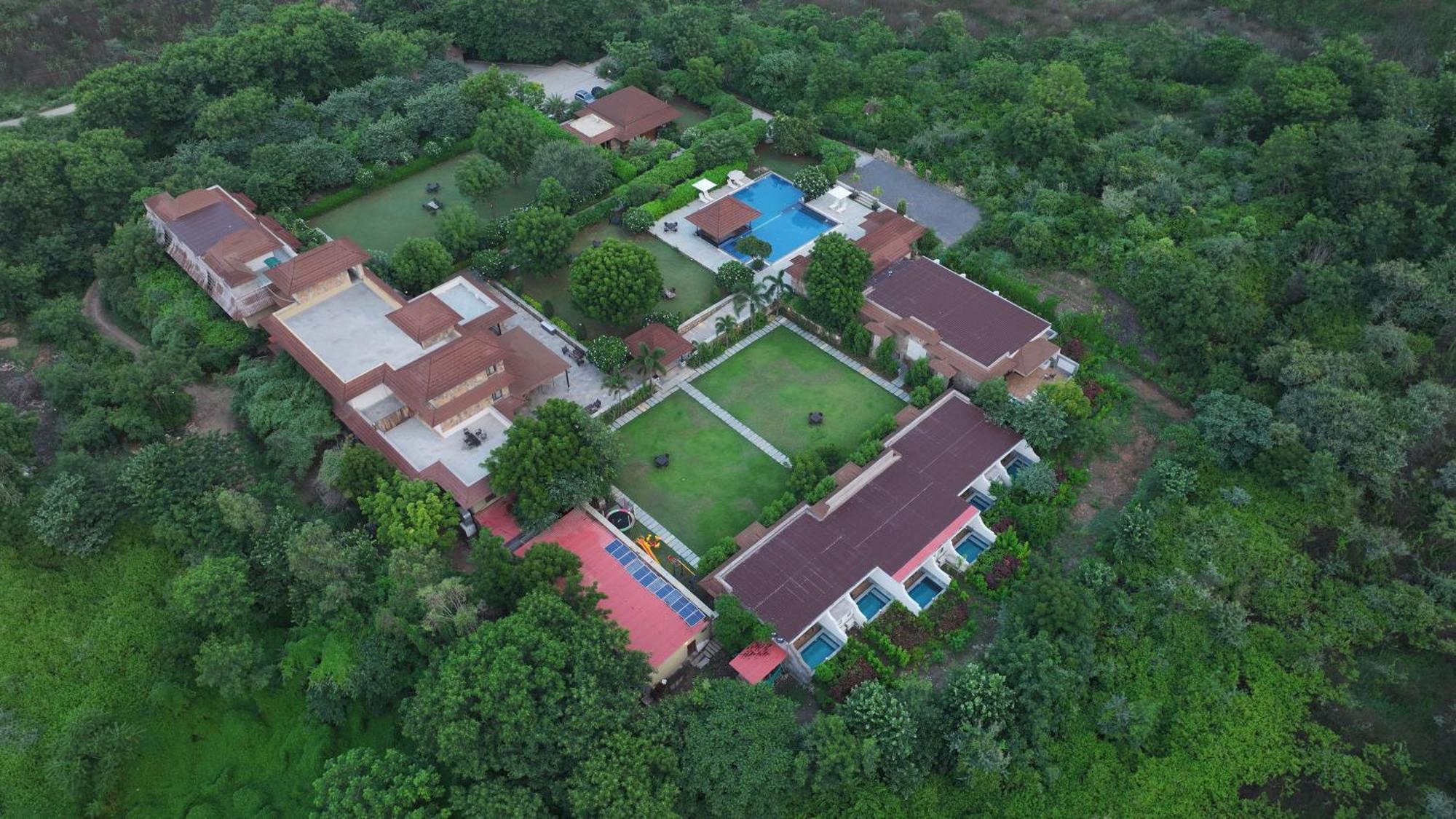 Anandam - A Luxury Resort In Udaipur Luaran gambar